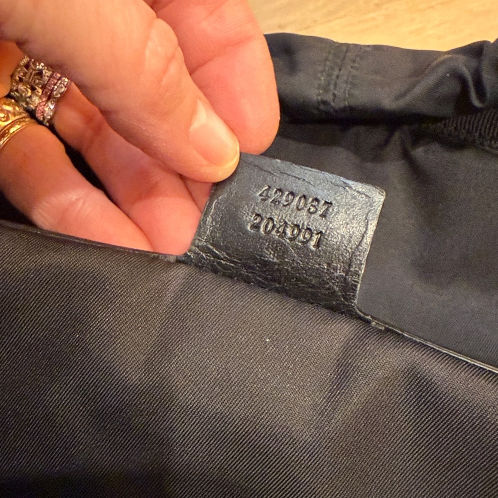 Gucci Techpack Black Canvas Backpack - image 11